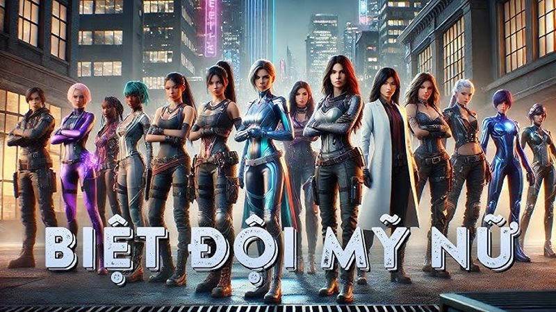 Giới thiệu game nổ hũ Biệt đội mỹ nữ tại nhà cái FM88
